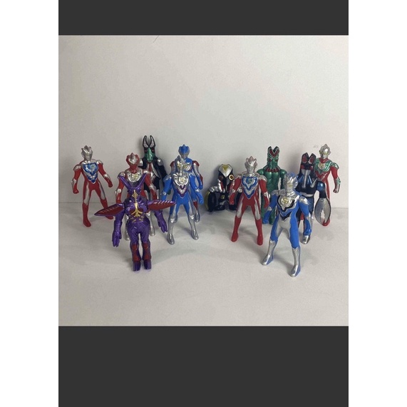 [Hàng sẵn] Đồ chơi siêu nhân dien quang 12 Món Sinh động