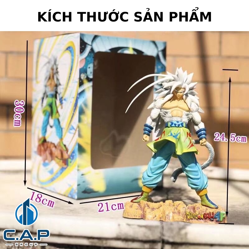 Mô hình Dragon Ball AF nhân vật SonGoku SSJ5 trong 7 Viên Ngọc Rồng
