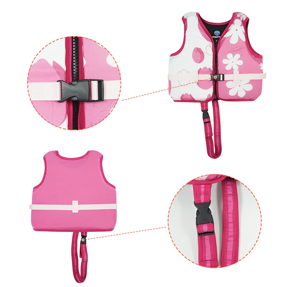 Áo Phao Hình Cá Mập Hoạt Hình Cho Bé 1-6 Tuổi