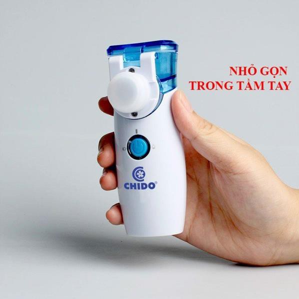 Máy xong mũi họng điện dung CHIDOCHÍNH HÃNG Đột phá mới về công nghệ giúp máy xông mũi họng chỉ trong tay bạn