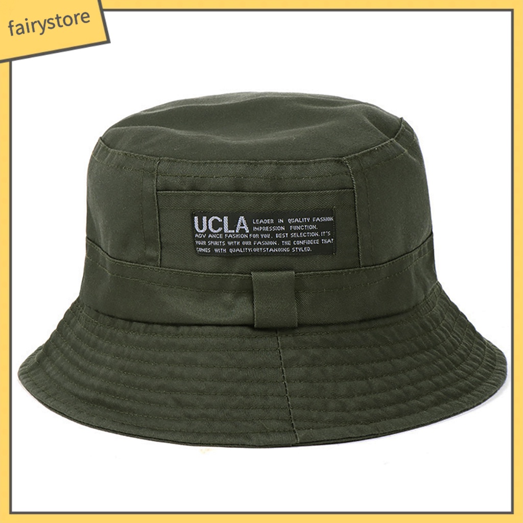 Mũ xô bằng vải in họa tiết chữ đẹp mắt cho cả nam và nữ