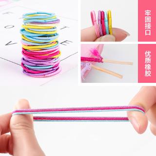 Set 100 Dây Buộc Tóc Xinh Xắn Cho Bé Gái