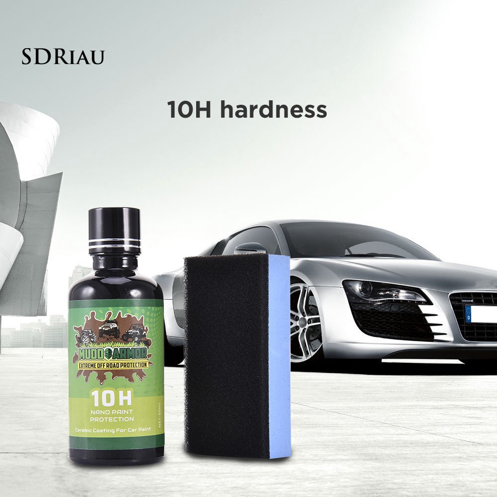 Xịt phủ gốm dạng lỏng MUDD ARMOR 10H chống trầy cho xe hơi 50ml