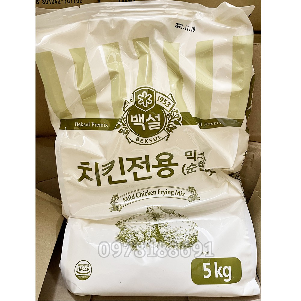 Bột chiên gà rán giòn KFC BEKSUL Hàn Quốc