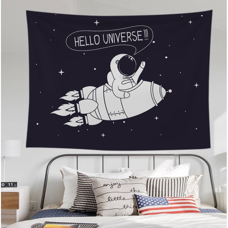 Vải treo tường Decor, trang trí phòng ngủ -BinaShop