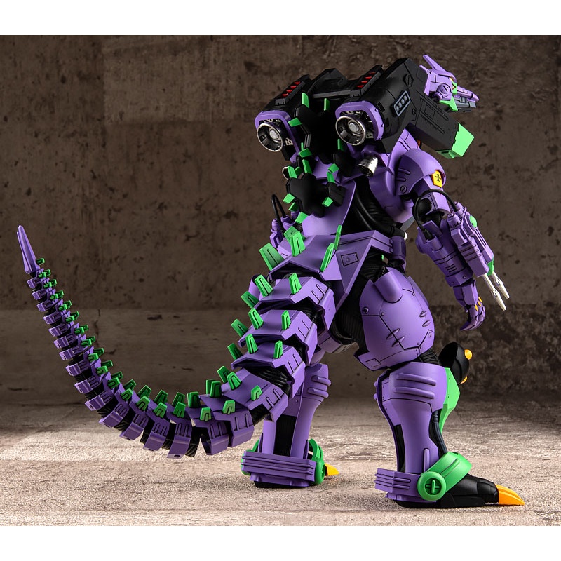 Mô Hình Lắp Ráp Godzilla vs. Evangelion Mechagodzilla (Type-3 Kiryu EVA Unit-01 Color Ver.)