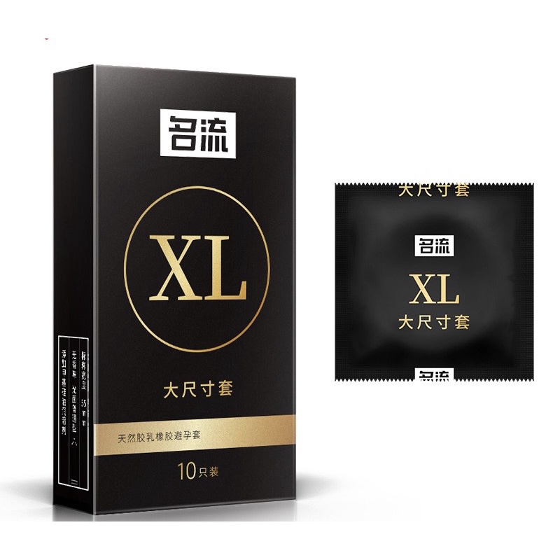 Bao Cao Su Size Lớn Mẫu Mới 55mm - Hộp 10 cái
