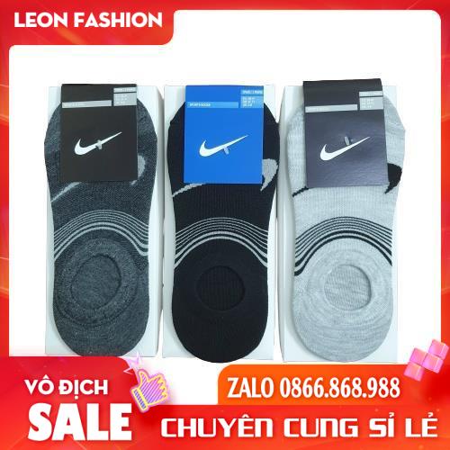 Tất Vớ Lười NIKE thể thao dệt kim cao cấp 95% Coton hạn chế mùi hôi và thông thoáng dành cho cả nam và nữ