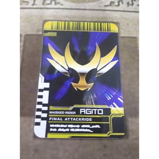 Thẻ bài sưu tầm card in kamen rider Decade đọc được 2 mặt trong Driver Kamen Rider Final attackride Agito