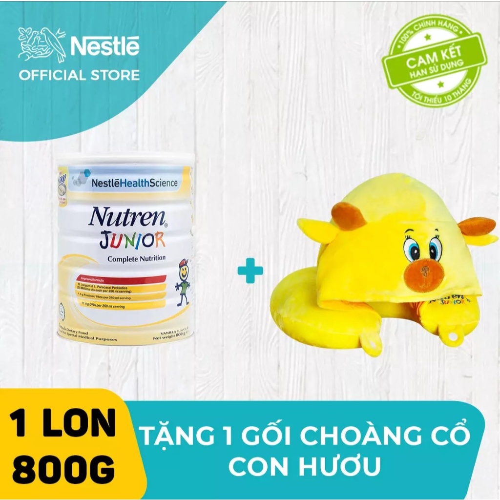 Date 2023 - [Tặng Quà] Sữa bột Nutren Junior 800g