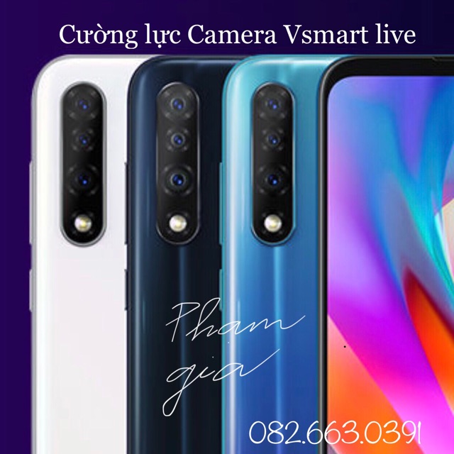 Dán cường lực camera vsmart live siêu mỏng siêu bền