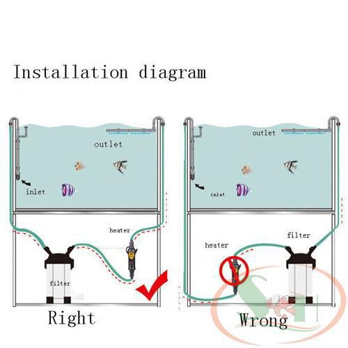 Sưởi Đặt Ngoài Hồ Sunsun External Heater