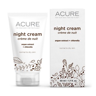 Kem dưỡng đêm Acure organics Night Cream - Argan Stem Cell + 2%