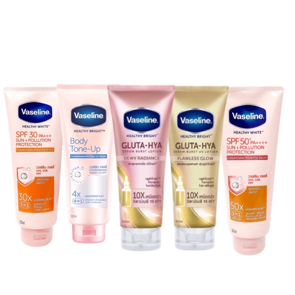 Sữa Dưỡng Thể Dưỡng Ẩm Cho Da Và Làm Trắng Da Vaseline Healthy