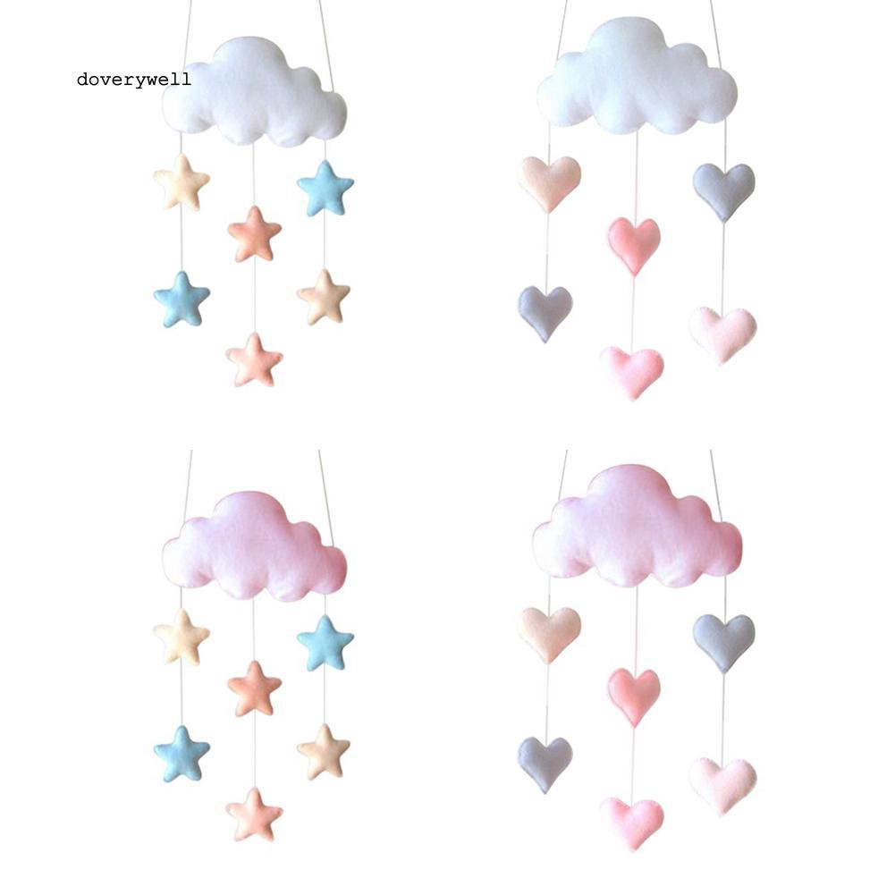 Phụ kiện treo trang trí phòng bé hình đám mây dễ thương