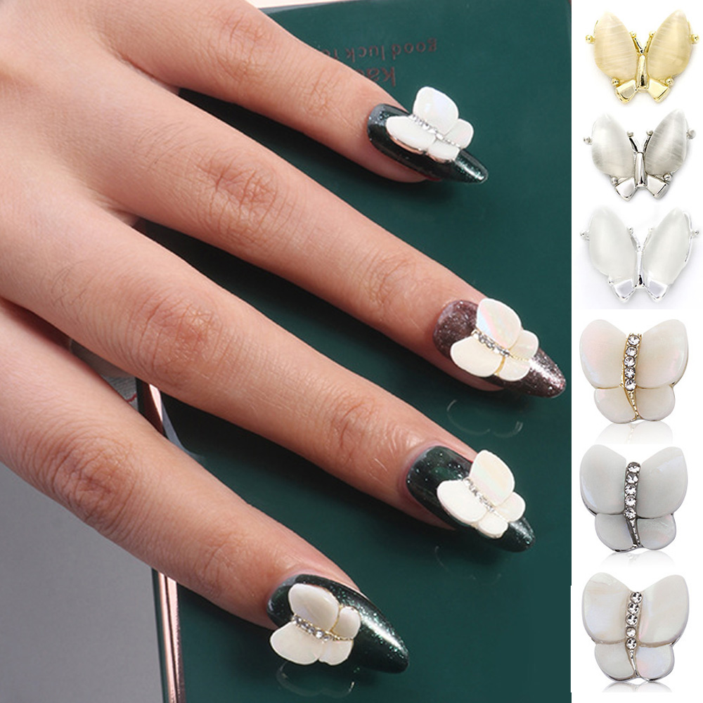 CHARMS Set 10 Phụ Kiện Trang Trí Móng Tay 3D Diy