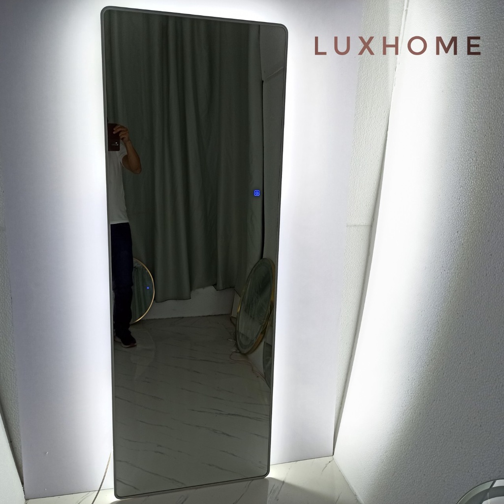 Gương Toàn Thân Di Động Đèn LED Size lớn 160*50cm LUXHOME