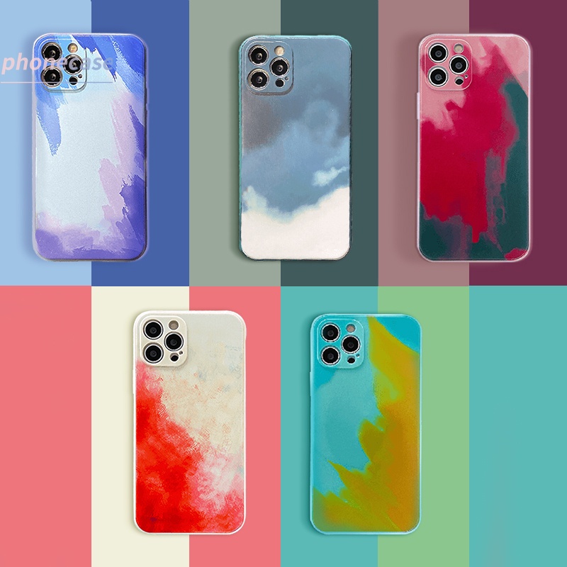 Ốp điện thoại màu nước cho Samsung A72 A32 A52 A12 A50 A10S A51 A10 A125 A30 A50S A30S A20 M40S M10 M10S A205 A305 | BigBuy360 - bigbuy360.vn