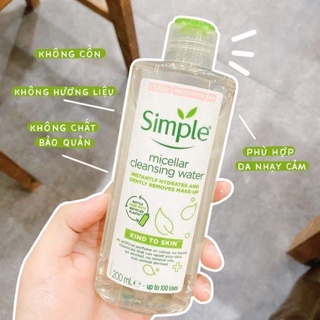 Combo 3 Món Dưỡng Da nhà Simple