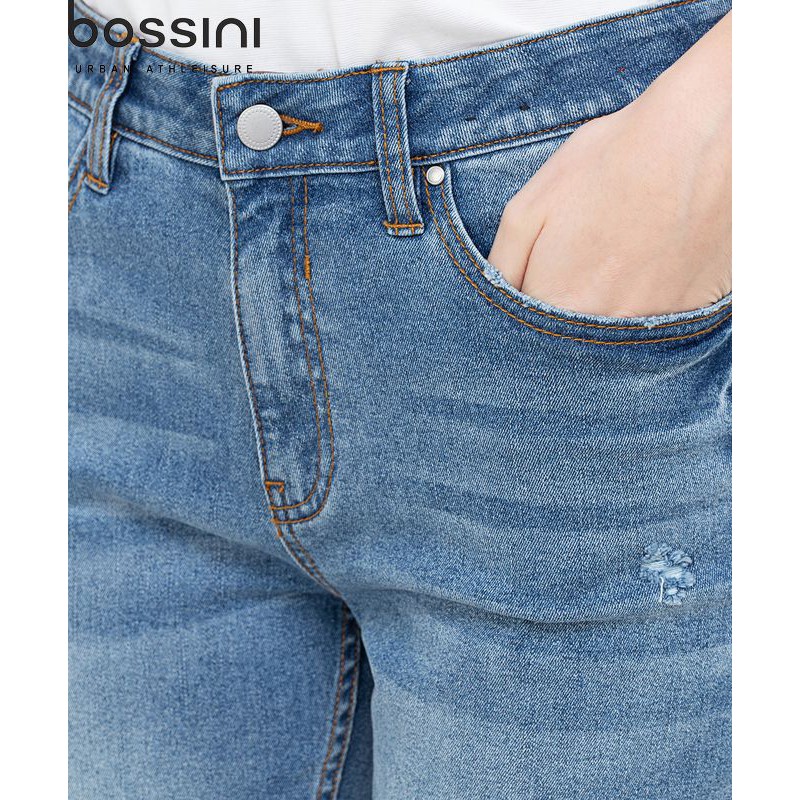 Quần jean dài sành điệu thời trang denim nữ Bossini 724103070