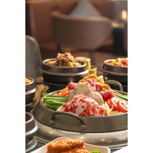 Nồi lẩu cạn hàn quốc ( hàng chính hãng) * giao hàng nhanh, hàng có sẵn [ có thề dùng bếp từ ]