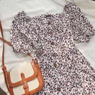 Đầm vintage hoa nhí