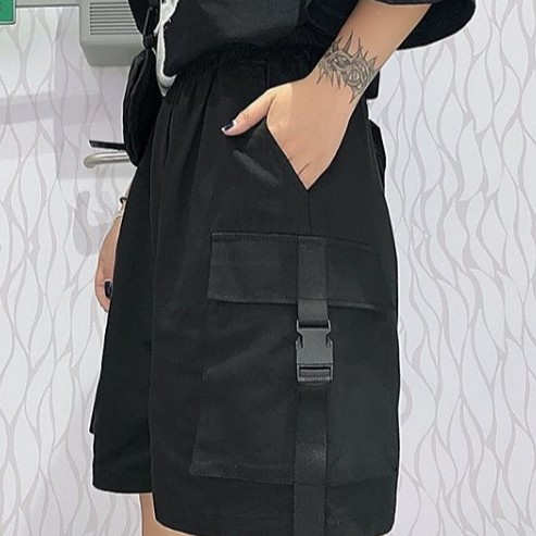 Quần Short Kaki nam nữ túi hộp có dây  Có ảnh thật và feedback khách hàng