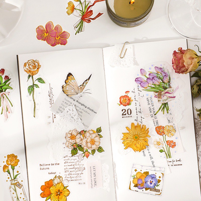 Sticker Dán Trang Trí Sổ Tay / Nhật Ký Diy