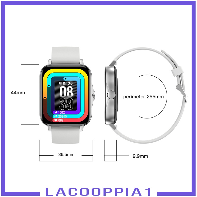 [LACOOPPIA1] 1.75&quot; Smart Watch Bluetooth Call Sports Fitness Tracker Sleep Monitor