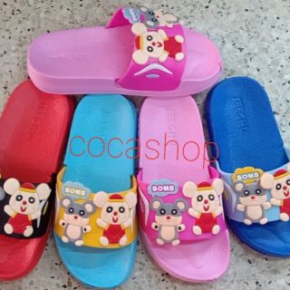 Dép lê quai ngang siêu nhẹ đôi bạn cùng tiến chuột micky cho bé