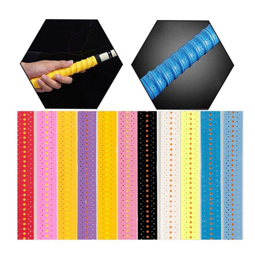 Băng Keo Dán Cán Vợt Cầu Lông/Tennis Chống Trượt Thoáng Khí 11 Màu Sắc