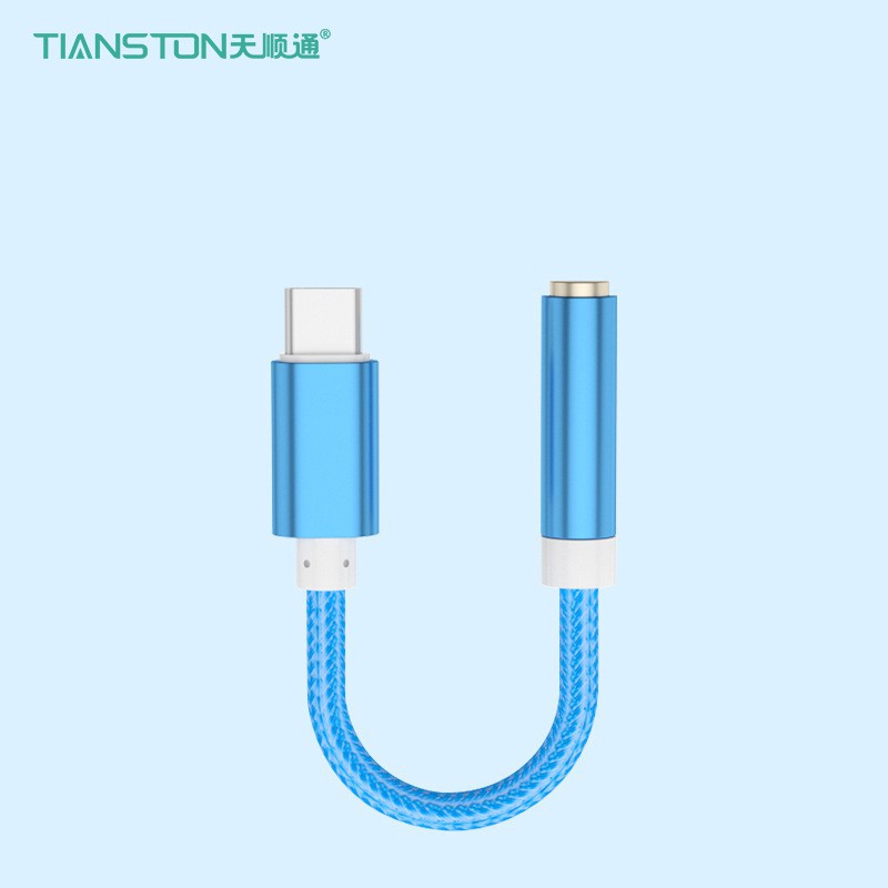 [NHSP30]Jack chuyển đổi Type-C ra AUX 3.5mm TIANSTON Type-C To AUDIO Cable🍆[SIÊU SALE]🍆Đầu chuyển type c to 3.5