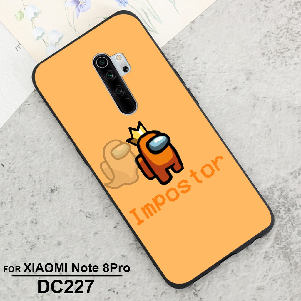 [HOT] ỐP LƯNG XIAOMI REDMI NOTE 8 - NOTE 8 PRO IN Among us siêu HOT - chất liệu Nhựa UV siêu bền