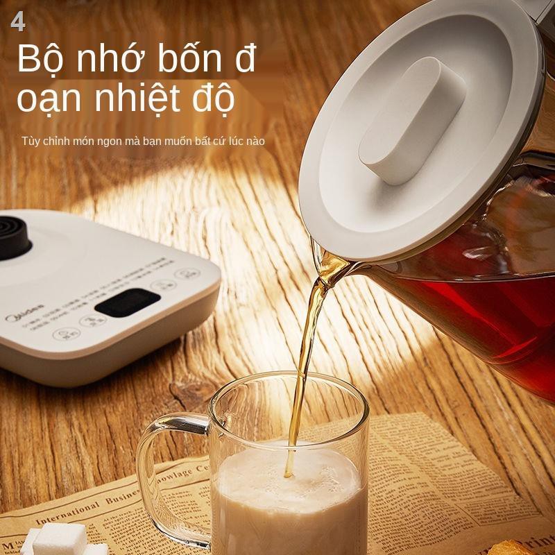 Midea Health Pot Gia dụng Nồi đun sôi tự động đa chức năng, Ấm trà văn phòng điện thủy tinh nhỏ