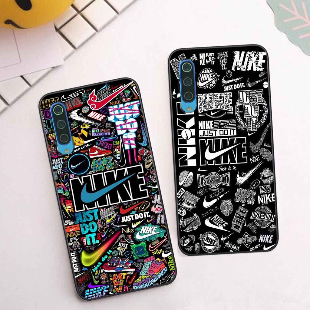 Ốp Xiaomi Mi 9 SE in hình thương hiệu L.V, N.I.K.E cá tính, đẳng cấp
