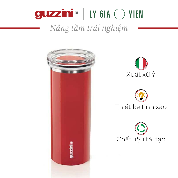 Ly Giữ Nhiệt Du Lịch Guzzini Energy Thermal Travel Mug 350ml - Giữ Nóng Được 12h Và Giữ Lạnh Thức Uống Tới 24h