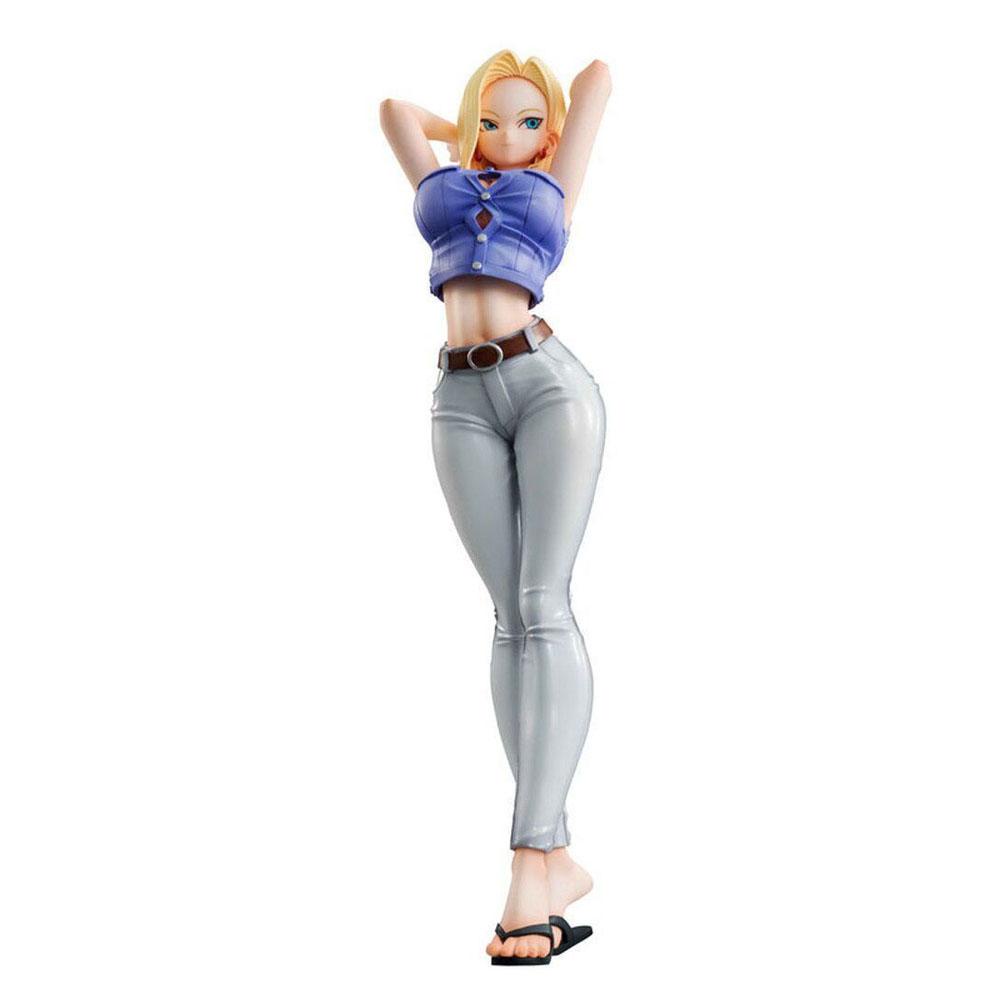 DARNELL Mô Hình Nhân Vật Phim Dragon Ball Bằng PVC Cho Android 18 Ver.3