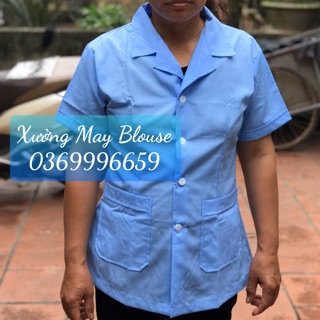 Áo tạp vụ, áo vệ sinh công nghệ Nam- Nữ