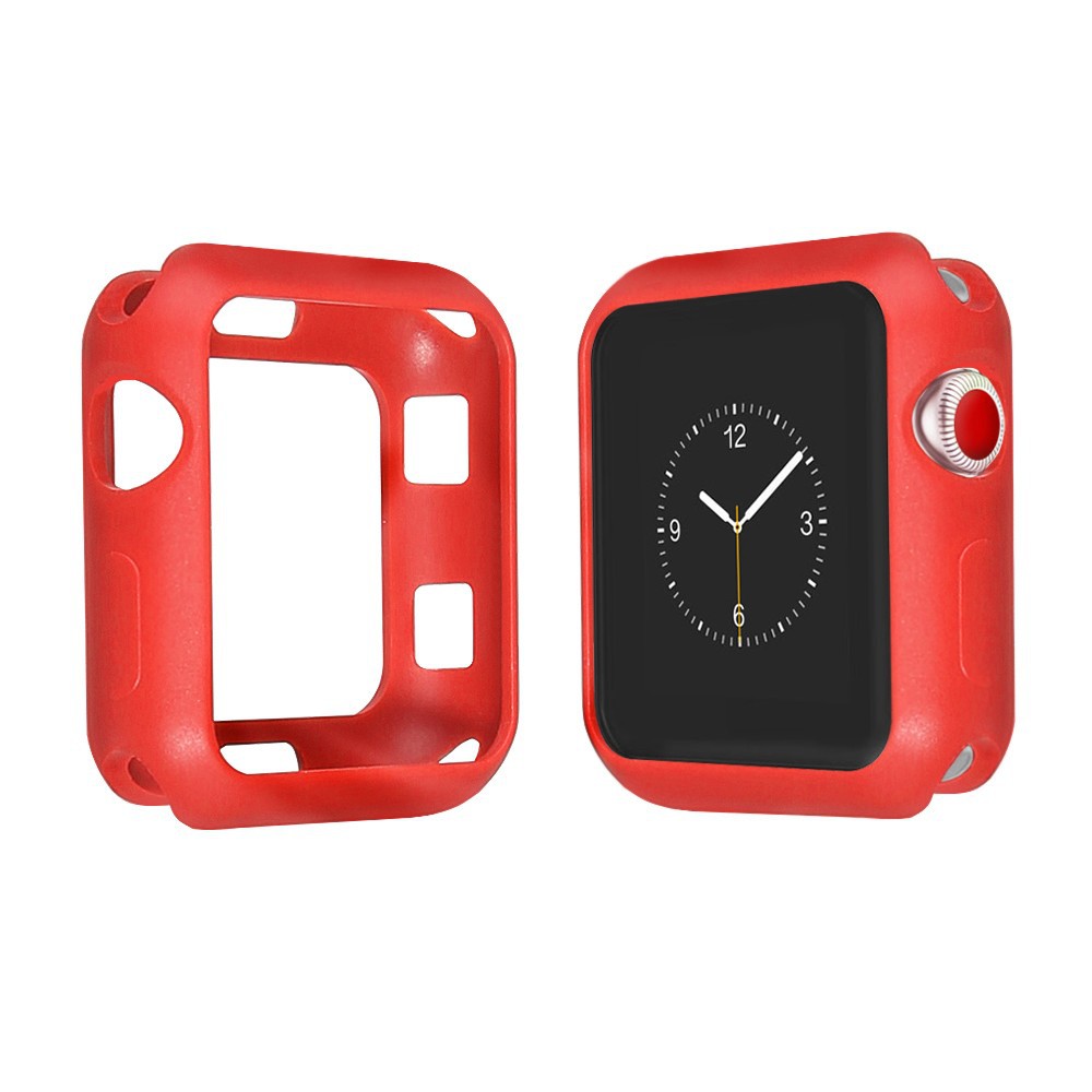 Vỏ nhựa silicone cho mặt đồng hồ Apple Watch 38mm 42mm 40mm 44mm