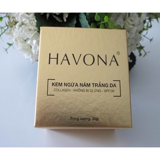Kem ngừa nám trắng da Havona Collagen