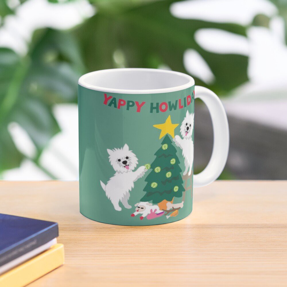 Cốc sứ cao cấp uống trà cà phê in hình giáng sinh tuần lộc - người tuyết - Cốc quà tặng Noel