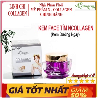 [bán chạy] Kem dưỡng trắng da mặt Whitening face chính hãng N'Collagen mới - cải thiện mụn nám tàn nhang