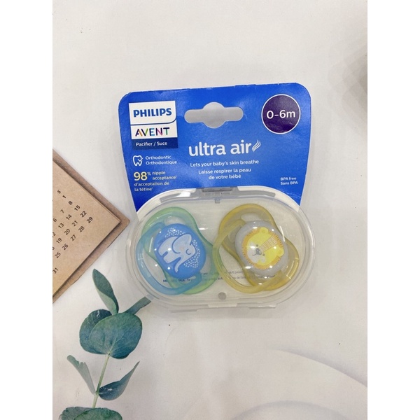 Ty giả Avent Philip Ultra Air mix ngẫu nhiên cho bé