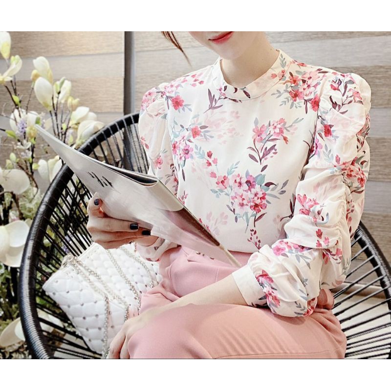 Các kiểu cổ áo đẹp nhất chất liệu chiffon cao cấp