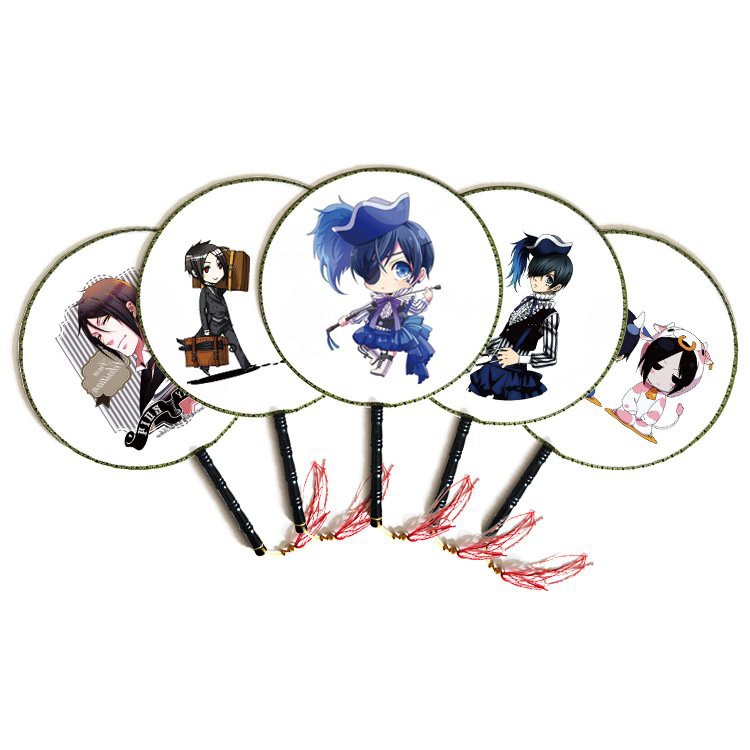 Quạt tròn cổ trang Hắc Quản Gia Kuroshitsuji - Furyu Black Butler: Ciel Phanto ...