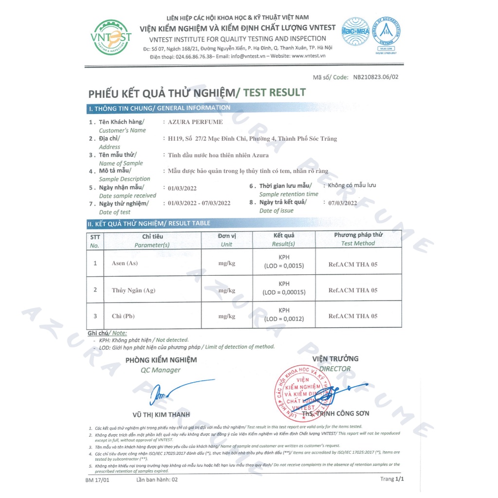 Tinh Dầu Nước Hoa Mini Nữ Thơm Lâu Azura Quyến Rủ Bí Ẩn, Ngọt Ngào Thơ Ngây Dạng Chai Xịt 12Ml Lưu Hương 12 Giờ