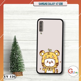 Ốp lưng Samsung Samsung Galaxy A7 2018 nhám viền dẻo