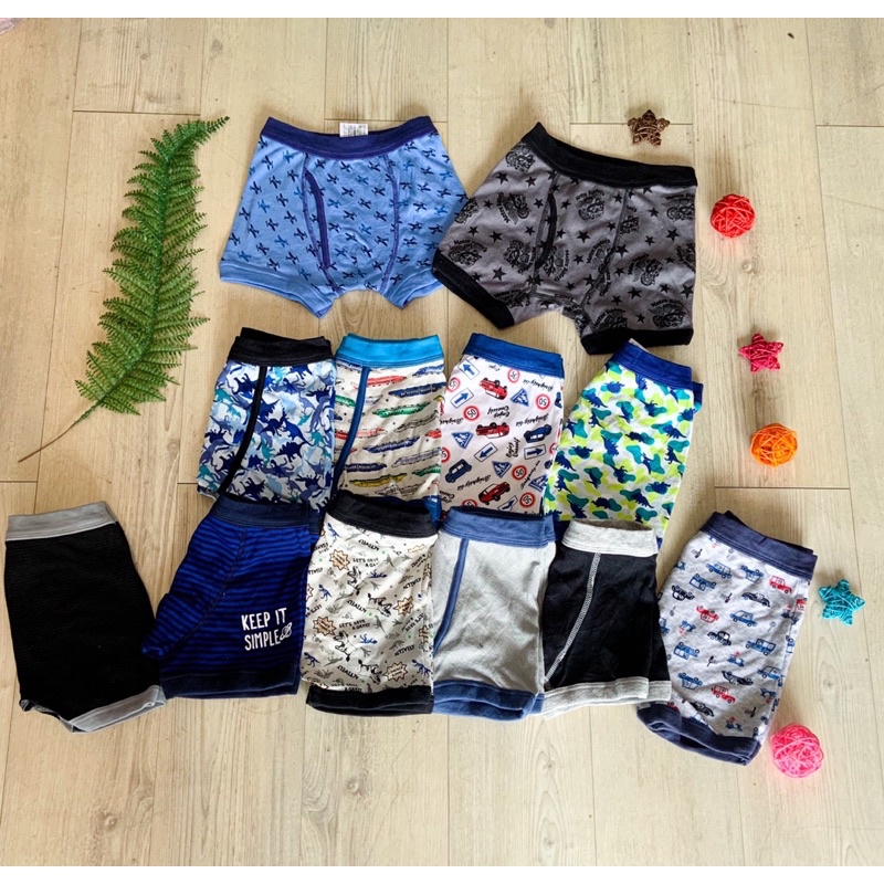 Quần chip đùi + chip tam giác cotton mềm mịn cho bé trai xuất Nhật - Sơ Ri Em Bé Shop