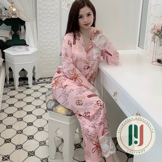 Bộ Đồ Pijama Lụa - Bộ Lụa Satin Tay Dài [HÀNG ĐẸP CHUẨN] [ẢNH THẬT+VIDEO]