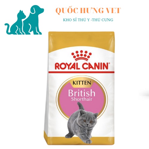 Hạt Cho Mèo Con Anh Lông Ngắn Royal Canin British Shorthair Kitten.....2KG...QUOCHUNGVET
